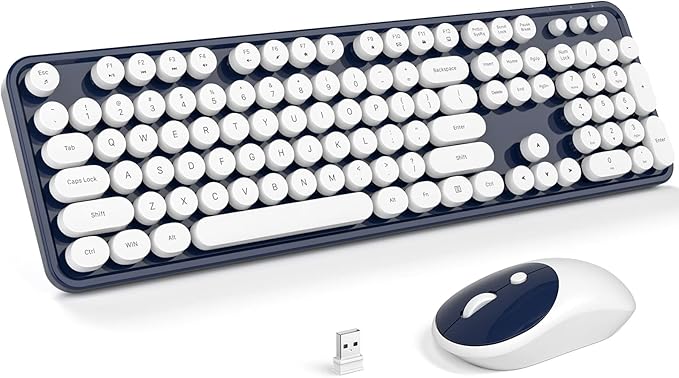 MOFII Wireless Keyboard and Mouse Combo, Computer Full Size 2.4G Plug and Play by MOFII