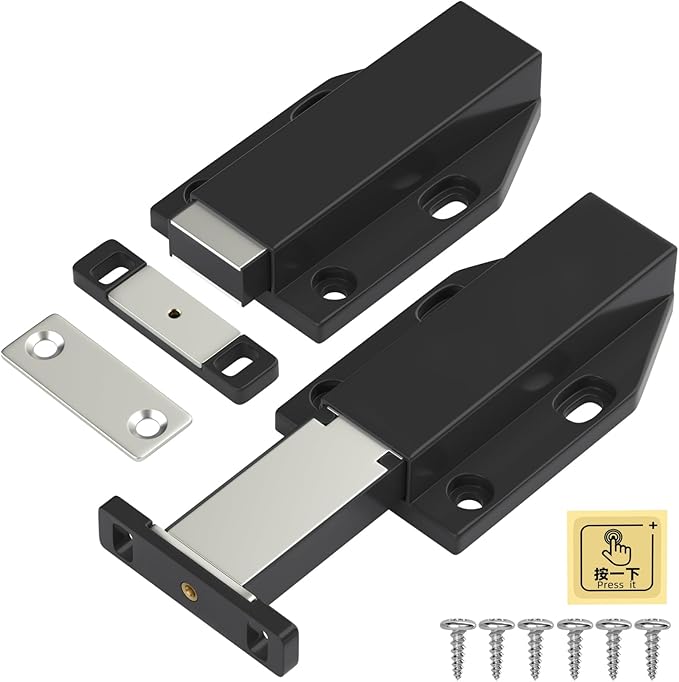 Touch Latch Jiayi Heavy Duty Push Open Cabinet Hardware Magnetic Push Spring by Jiayi