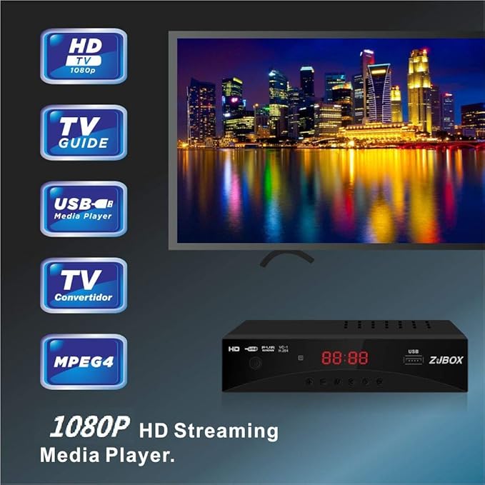 Digital TV Converter Box, ATSC Tv Tuner - Image 5
