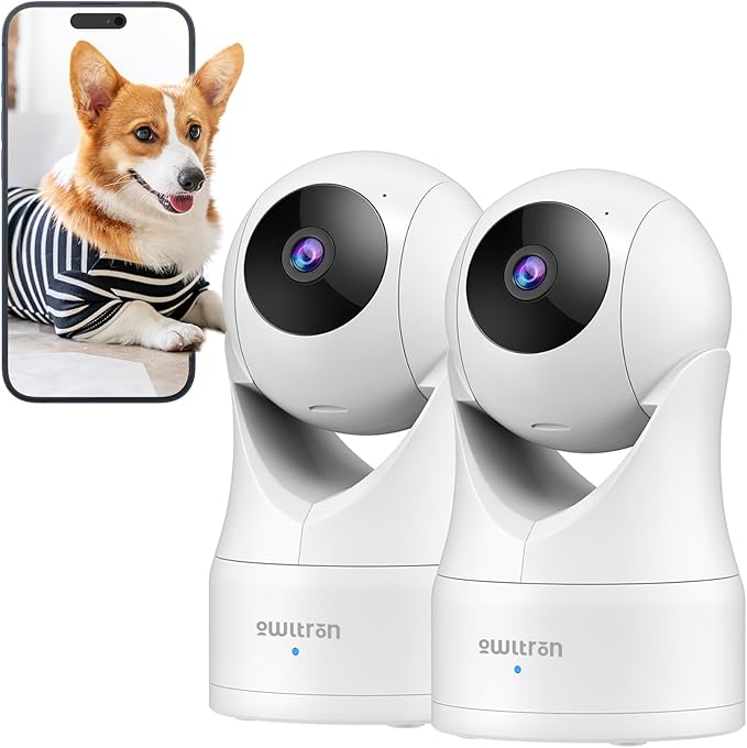 owltron Indoor Security Camera 2K, 360° Cameras by OWLTRON