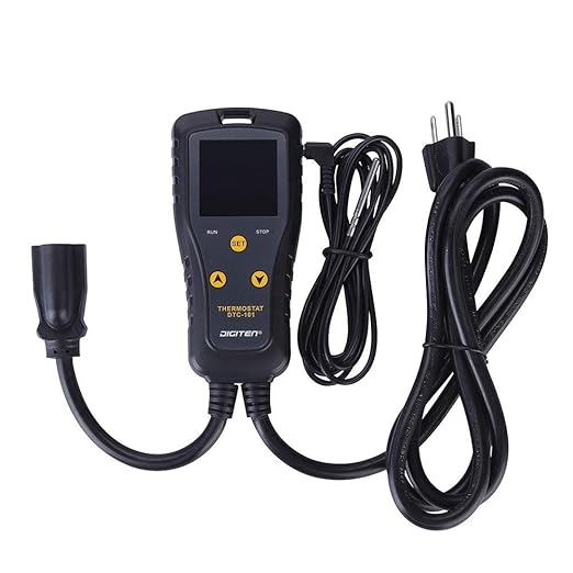 DIGITEN Temperature Controller Heat Mat Thermostat Outlet DTC101 Temperature - Image 4