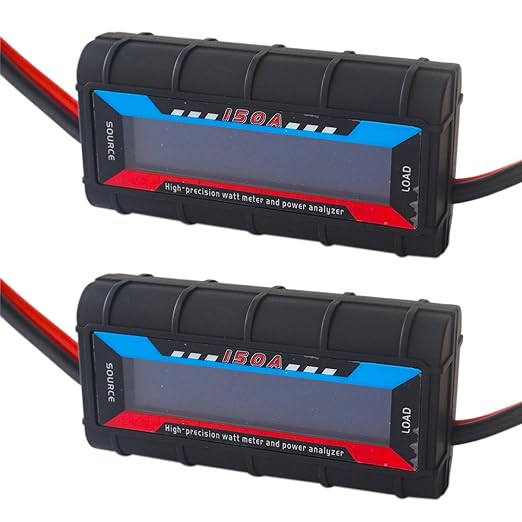 Proshopping 2Pcs 200A RC Watt Meter, DC 0-60V High Precision Power Analyzer - Image 6