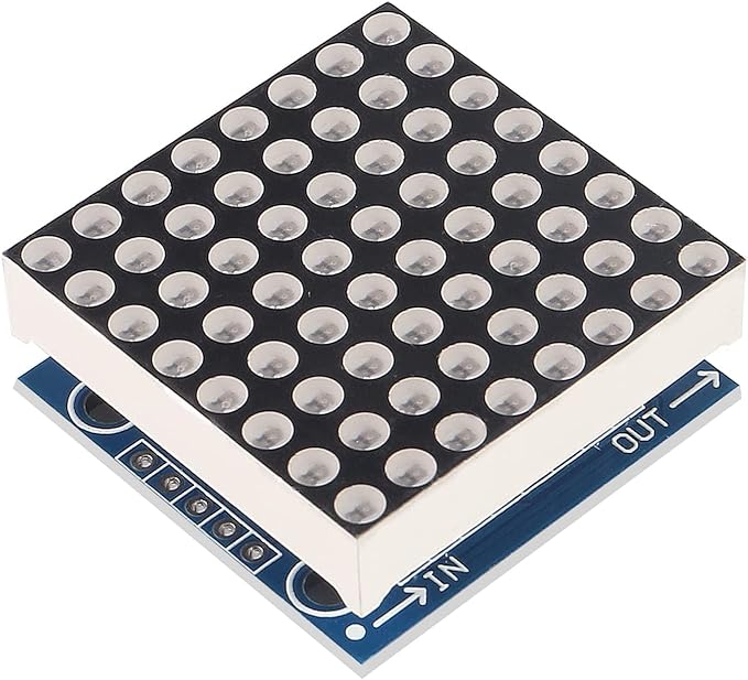 Azuocn 5PCS MAX7219 8x8 Dot Matrix LED Display Module 5V MCU Control MAX7219 - Image 2