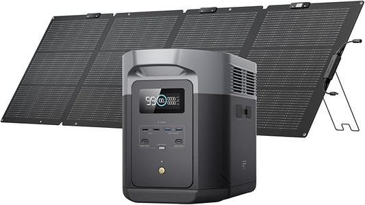 EF ECOFLOW Solar Generator DELTA 2 Max 2048Wh by EFECOFLOW