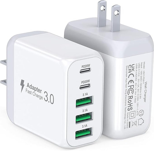USB C Wall Charger Block, Samsung Galaxy by CSODINCE