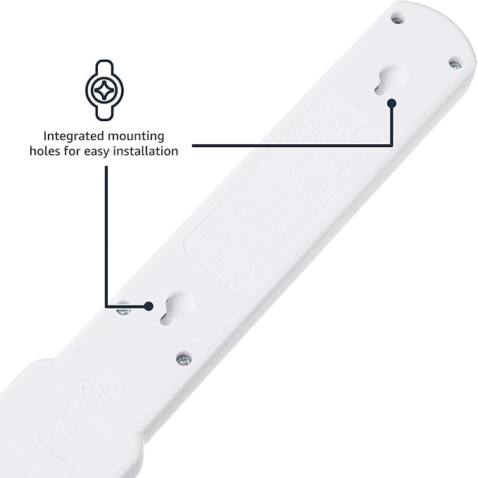 Amazon Basics Surge Protector Power Strip, 6-Outlet - Image 3