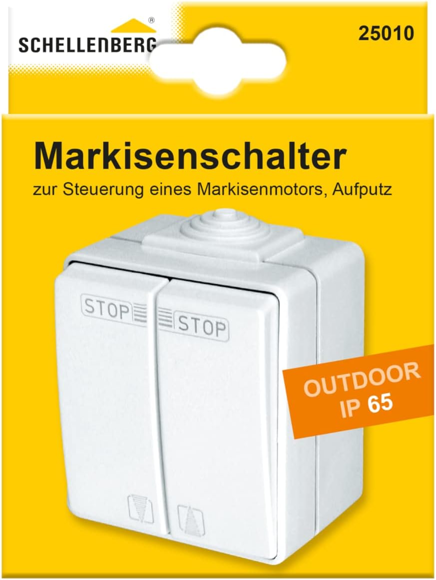 Schellenberg 25010 Awning Switch for Outside Installation