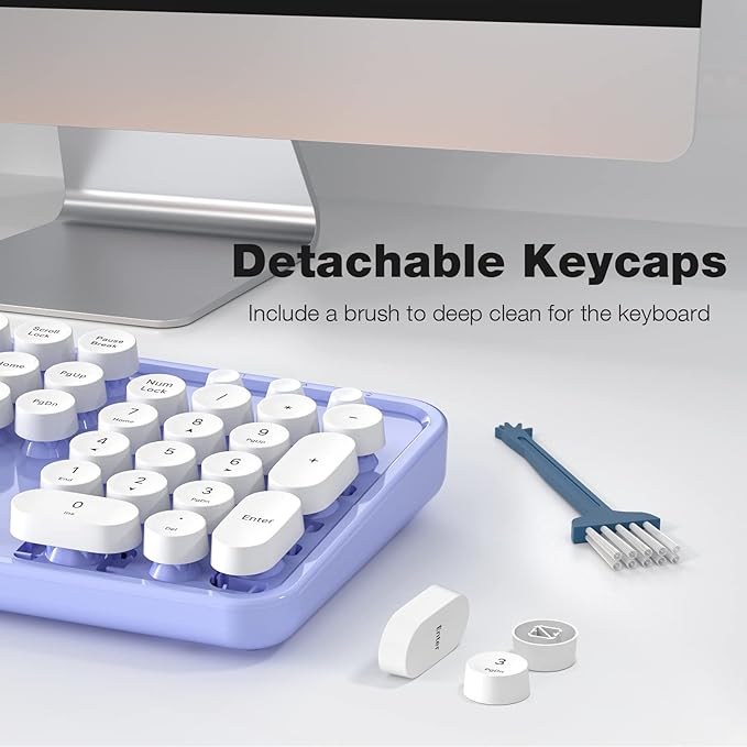 MOFII Wireless Keyboard and Mouse Combo, Computer Full Size 2.4G Plug and Play - Image 5