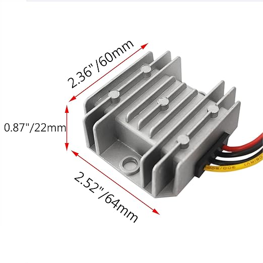 Proshopping 72V to 12V Step Down DC Converter, 15-90V to 12V 3A 36W Small Buck - Image 2