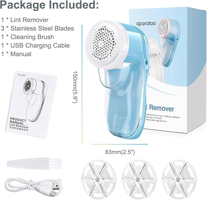Fabric Shaver, Lint Remover for Clothes, Electric Lint Remover - Image 8
