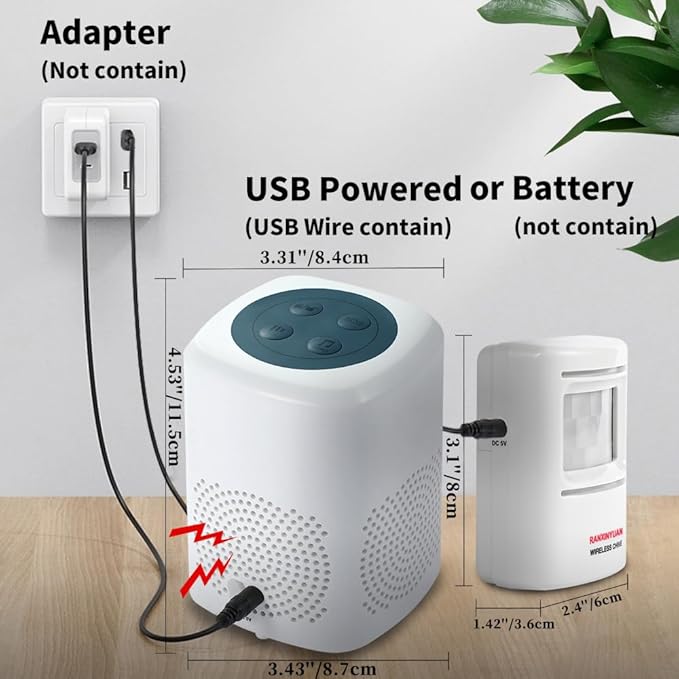 Dog Barking Alarm Motion Detector Outdoor Pir Human Body Motion Sensor Alarm - Image 5