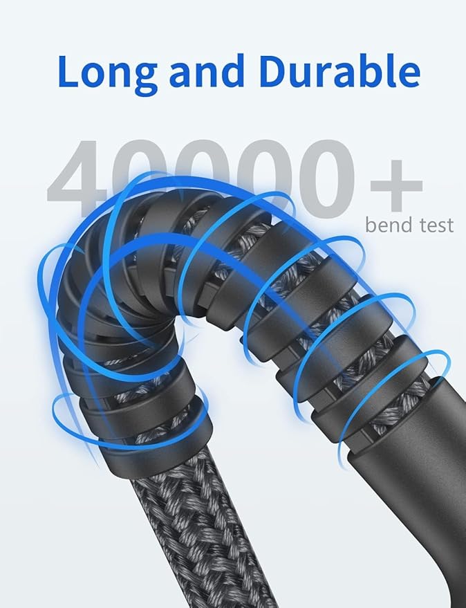 USB A to USB C Cable 15FT Extra Long, USB C Cable Fast Charging, Upgraded Extra - Image 5