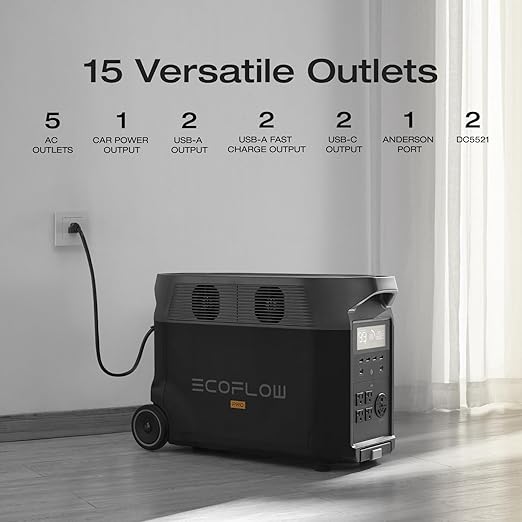 EF ECOFLOW 10.8kWh Portable Power Station: DELTA Pro - Image 8