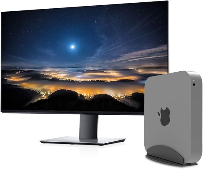 Bylitco Desktop Stand for Mac Mini 2010-2023, Vertical Holder, Space-Saving - Image 5