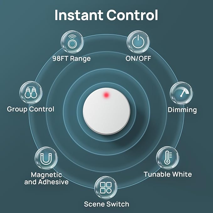 Linkind Matter Smart Light Bulb, WiFi Smart Bulbs - Image 2