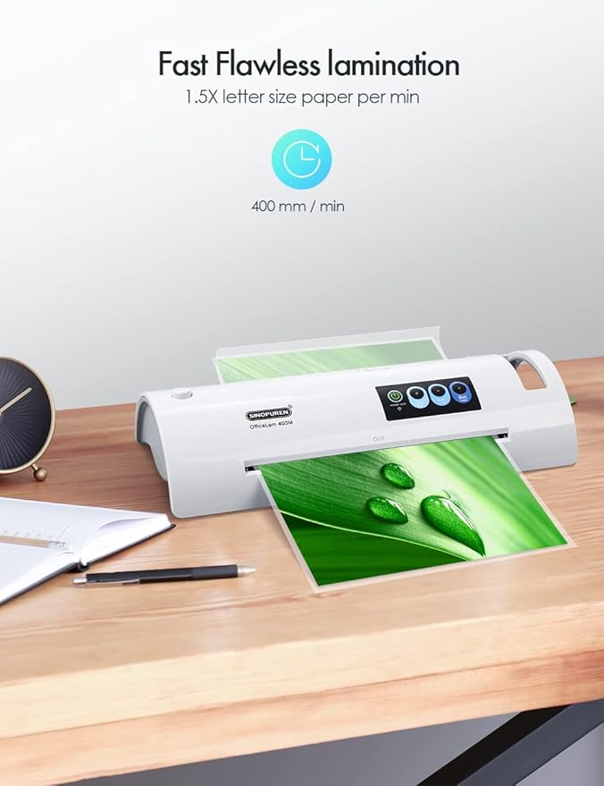 Laminator Machine, SINOPUREN Laminating Machine, Thermal Lamination 9-inch - Image 7