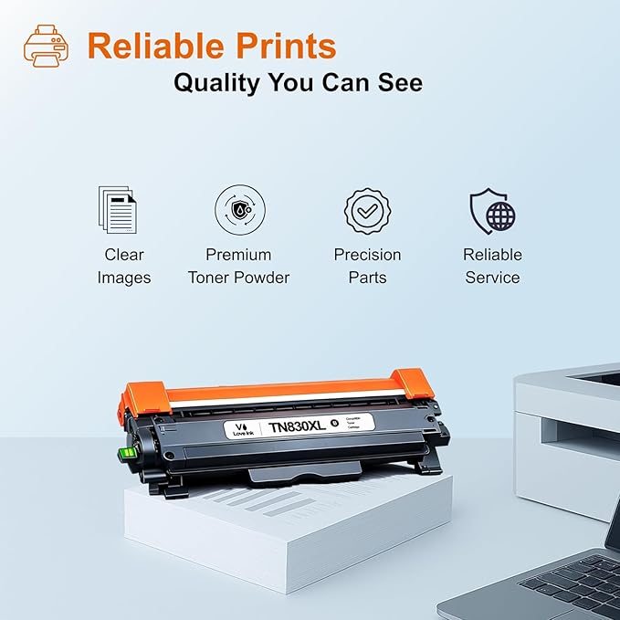 VLOVEINK Compatible TN830XL Toner Cartridge Replacement - Image 6