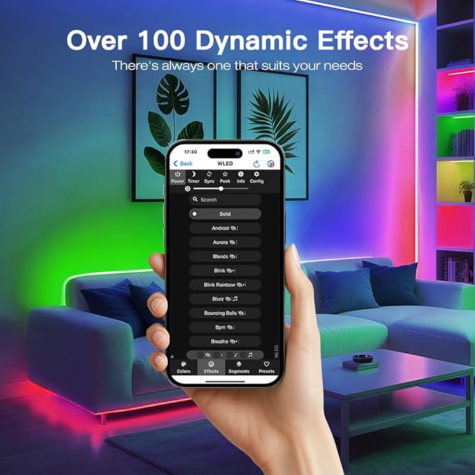 Sogledwow Elite Series ESP32 WLED LED Strip Controller Dynamic Mic Sound - Image 3