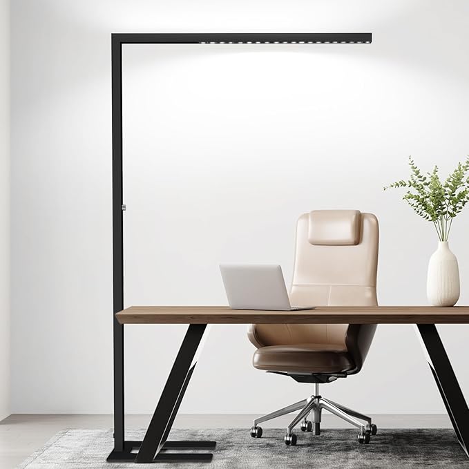STERREN 77" LED Floor Lamp, 7350LM Dimmable Eye-Care Standing Piano Lamp - Image 8