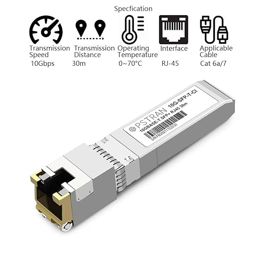 OPSTRAN 10GBASE-T SFP+ to RJ45 Copper Transceiver Module Compatible - Image 2
