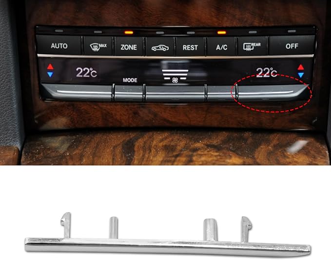 Jaronx Compatible with Mercedes Benz AC Button Trim E Class W212, Air by Jaronx