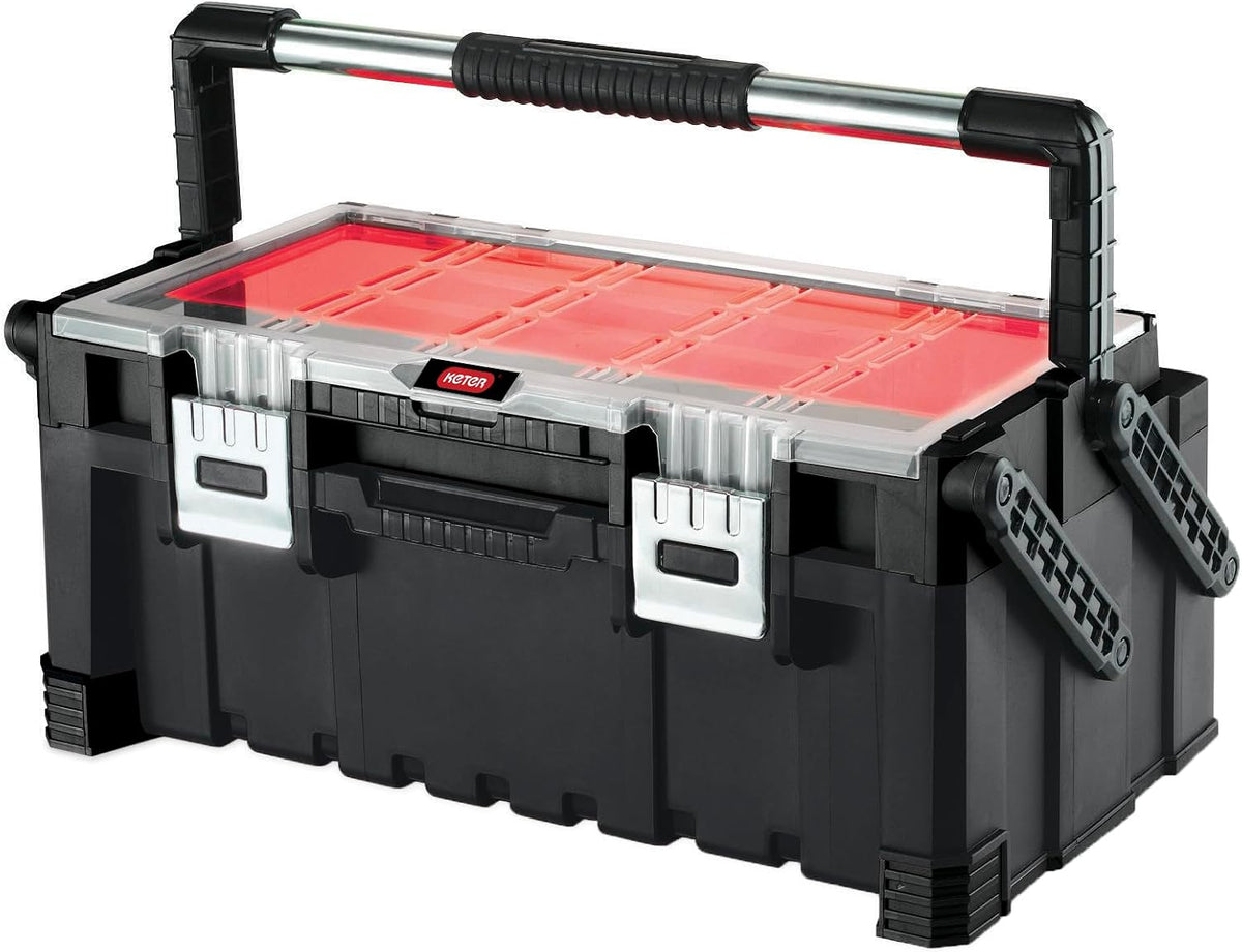 keter 17187311 tool box including assorted master pro, main product view