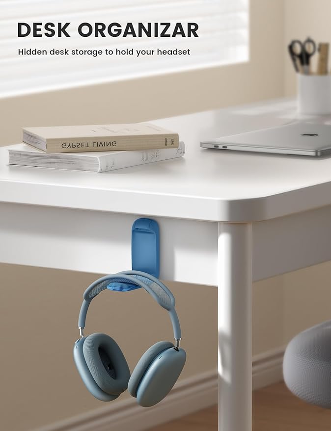 Lamicall Headphone Stand, Sticky Headset Holder - Image 3