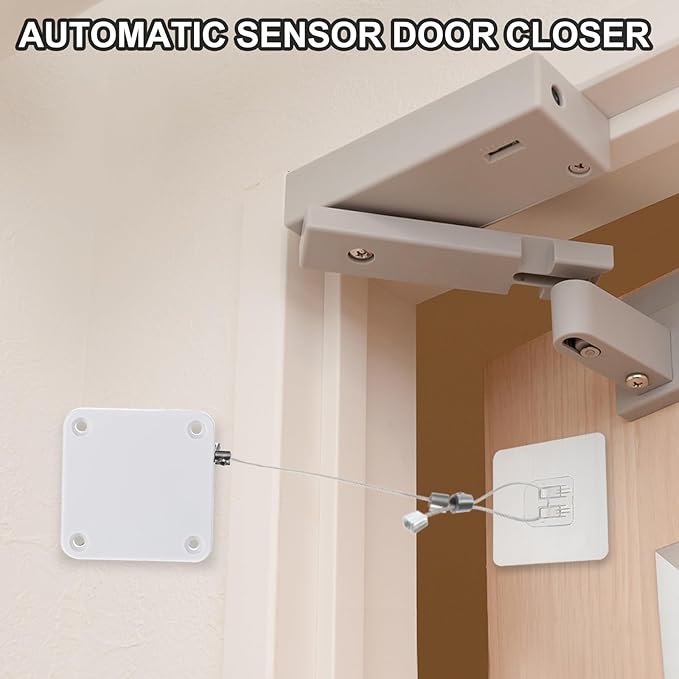 MECCANIXITY Punch-Free 1500g Automatic Sliding Screen Door Closer - Image 5