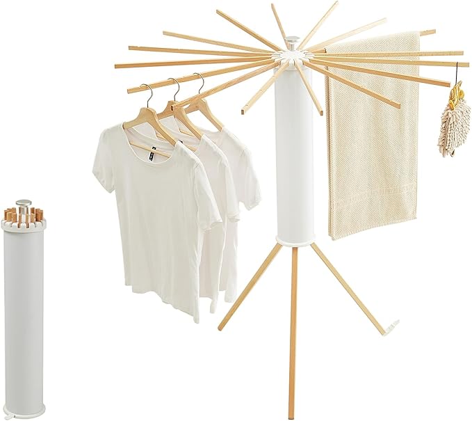 JOOM Tripod Clothes Drying Rack, Garment Rack Portable and Foldable Space - Image 8