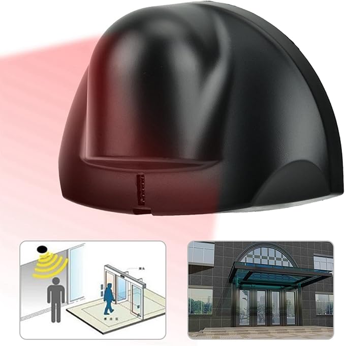 Automatic Door Motion Sensor Request to Exit PIR, 12-24V Microwave Autodoor - Image 2