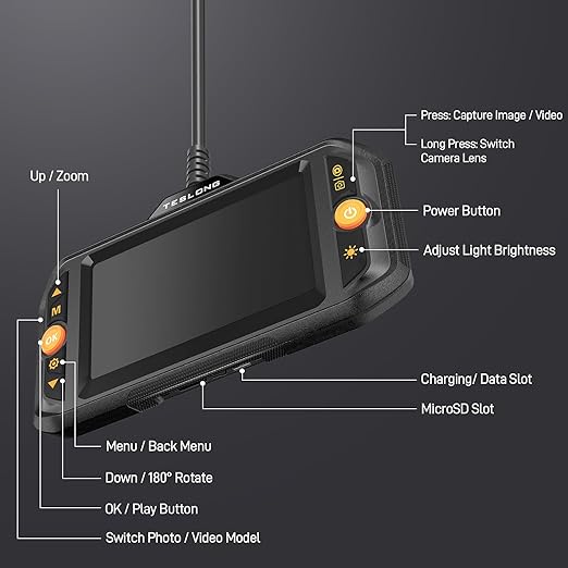 Teslong Dual Lens Endoscope - Image 8