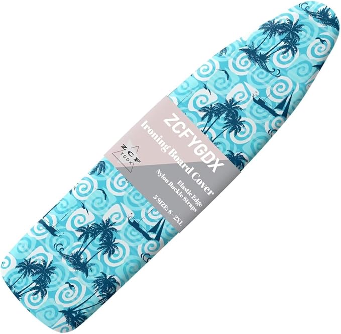 ZCFYGDX 15" x 50" Ironing Board Cover Scorch Resistant, Wear & Soil Resistant by ZCFYGDX