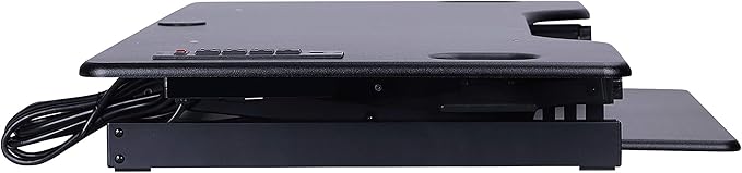 Rocelco 46" Height Adjustable Standing Desk Converter - Image 6