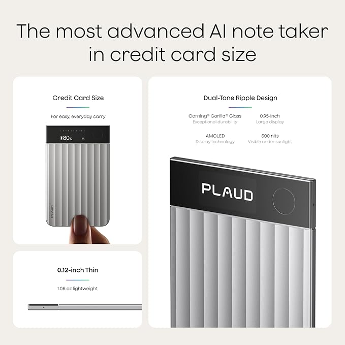 Plaud Note Pro AI Voice Recorder, Transcribe & Summarize - Image 8