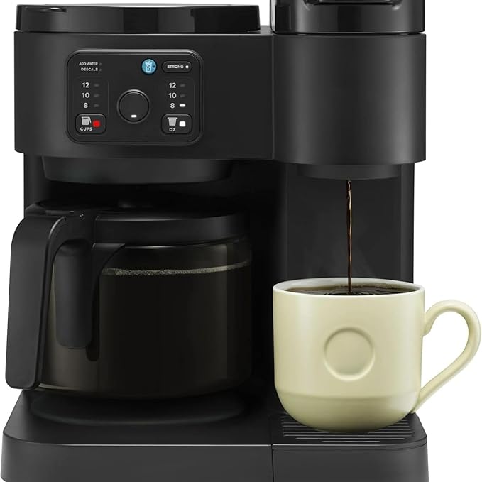 K-Duo Essentials Coffee Maker for Hot and Iced Drinks, Single Serve KCup Pod - Image 2