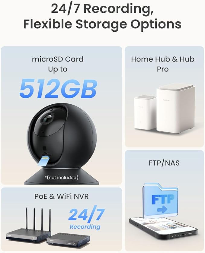 REOLINK E1 Pro 3K PT Wi-Fi Indoor Camera - Image 8