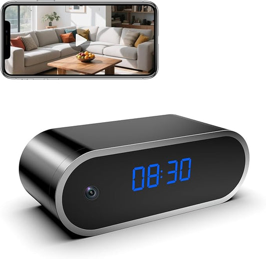 Ovolaptics 1080p Wireless WiFi Clock Video Camera-Home Security Device by Unknown