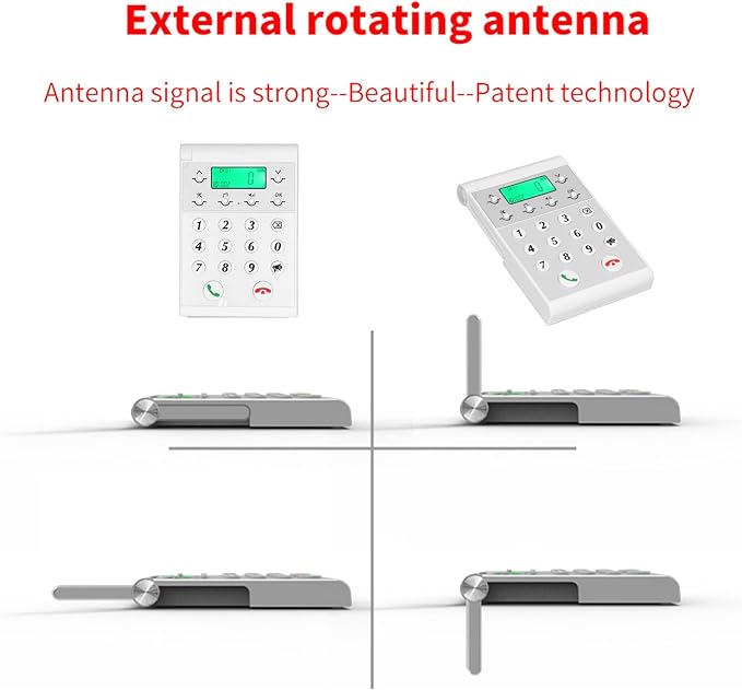 Eujgoov 1000m Distance Wireless Intercom Phone Hands Intercom System - Image 4