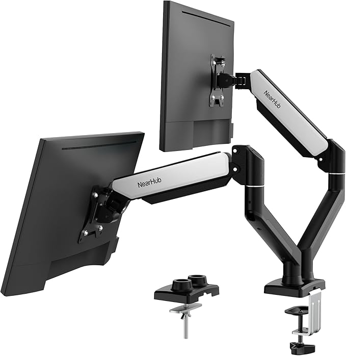 NearHub Dual Monitor Desk Mount by NearHub