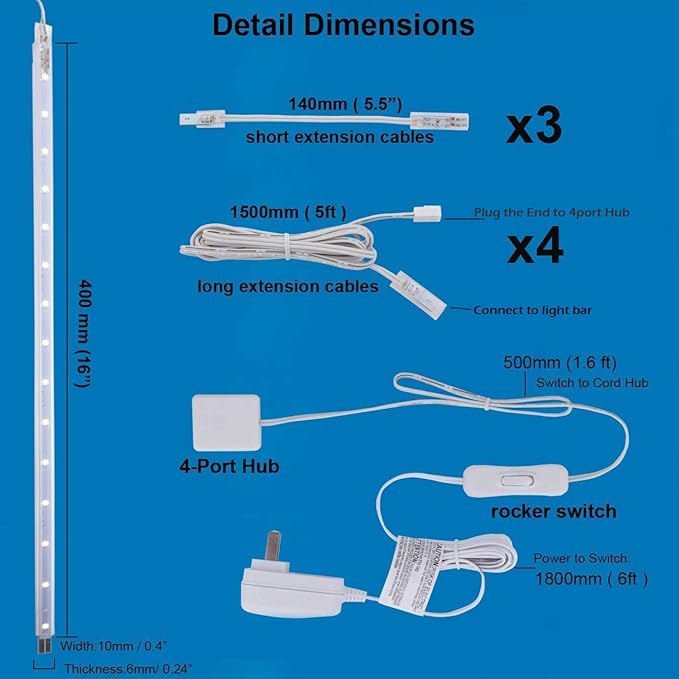 Cefrank LED Display Light Bar Kit - Image 5