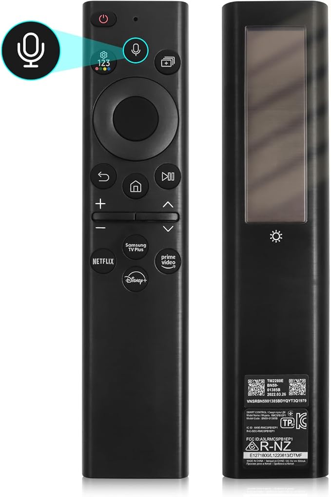BN59-01385A Solar Voice Replacement Remote Control - Image 2