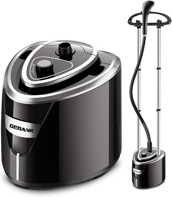 Gerank Steamer for Clothes, 1500W Standing Garment Steamer by GERANK