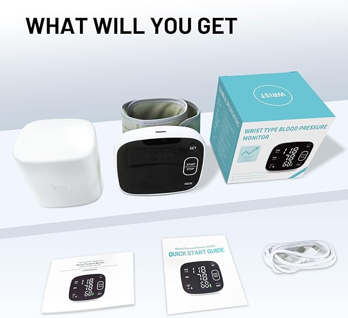 FOTOSY Blood Pressure Monitor Rechargeable Blood Pressure Monitors - Image 8