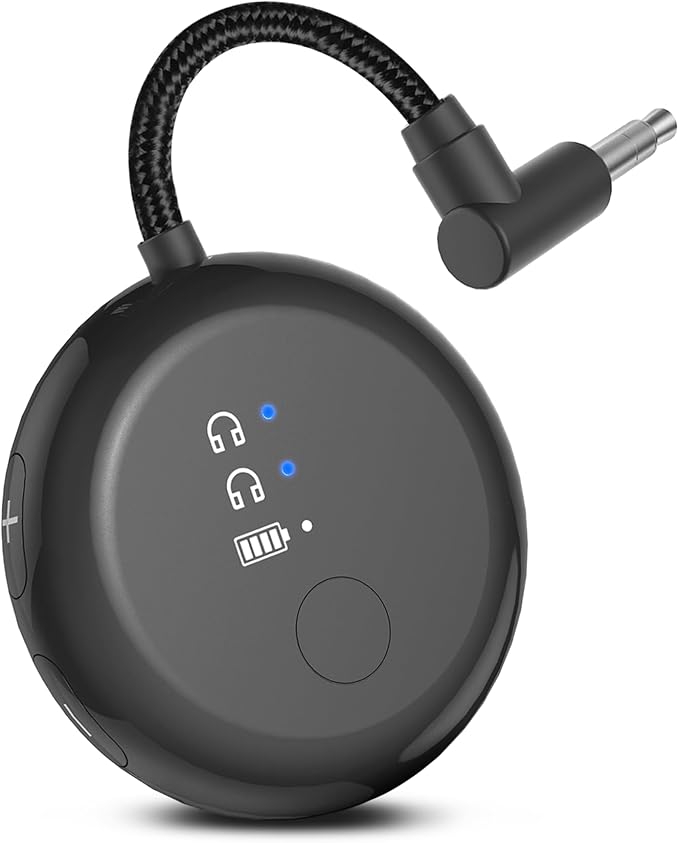 Avantree SoundJet R1 – 25Hr Airplane Bluetooth Adapter by Avantree