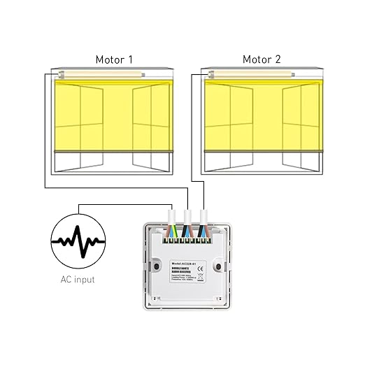 AC228-01 Crystal Style Double Routes Radio Receiver, AC to 24V Motor Switch - Image 3