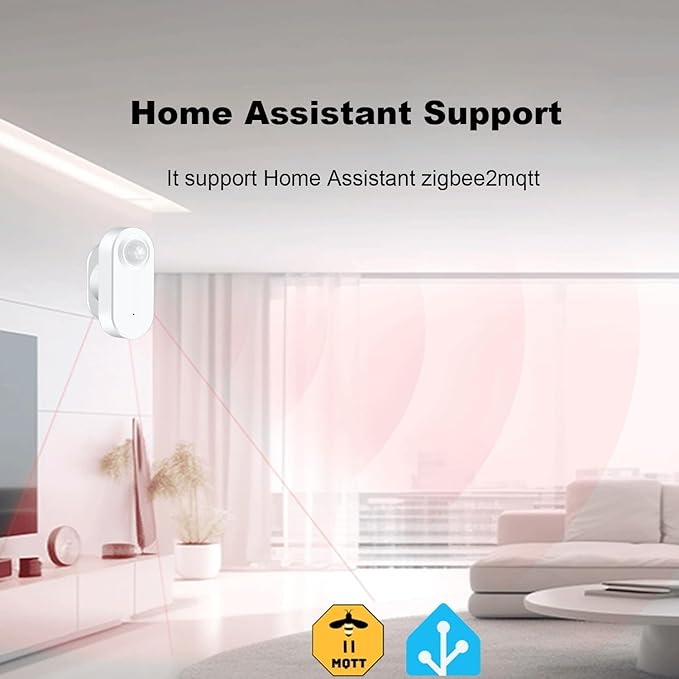 Haozee Smart Motion Sensor, Zigbee PIR Motion Sensor - Image 2