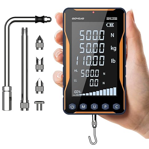 GOYOJO Digital Force Gauge 500N&110LB by GOYOJO