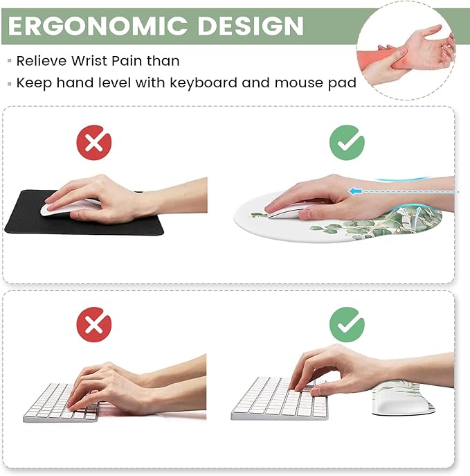 iLeadon Ergonomic Mouse Pad Set - Image 3