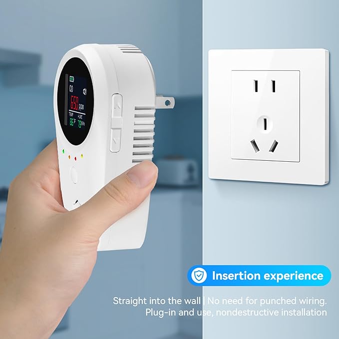 Rechargeable 5-in-1 Carbon Monoxide & Natural Gas Detectors - Image 9