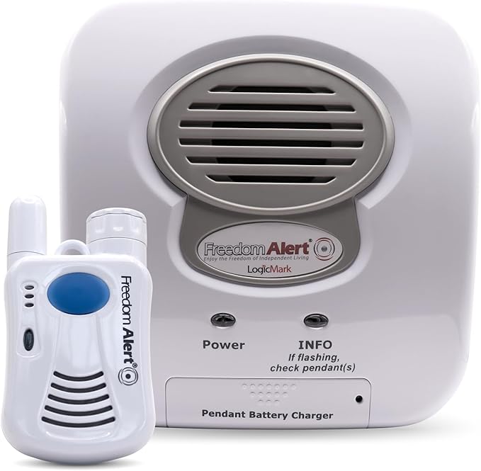 LogicMark Freedom Alert, Landline Personal Emergency Device, 2-Way Call - Image 3